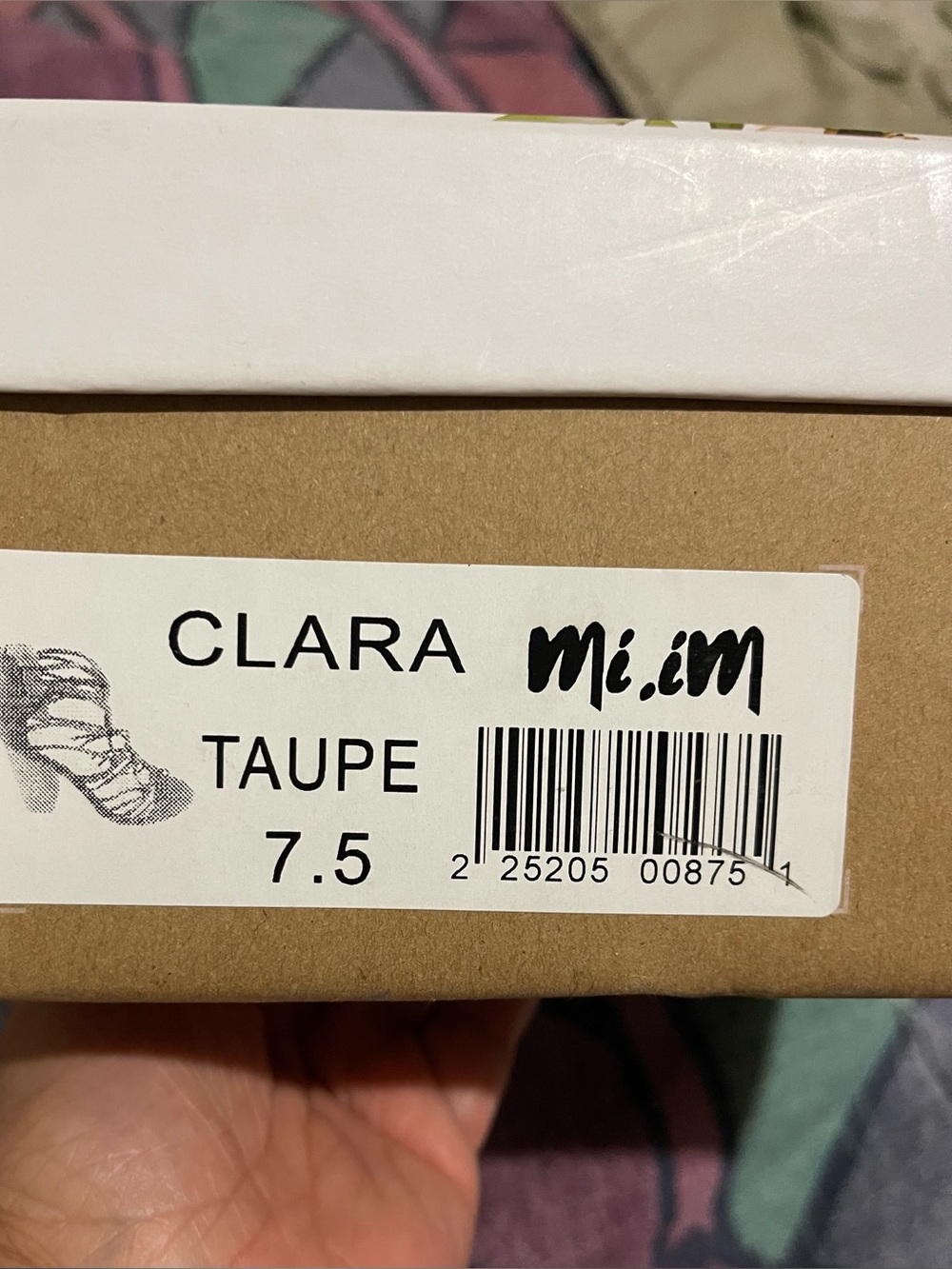 New in box, strappy heels with 4” block heel. 7.5 - Picture 9 of 13